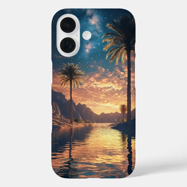 Funda iPhone 16 Laguna de Sueños (Reverso )