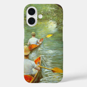Funda iPhone 16 Las canoas, perissoires de Gustave Caillebotte