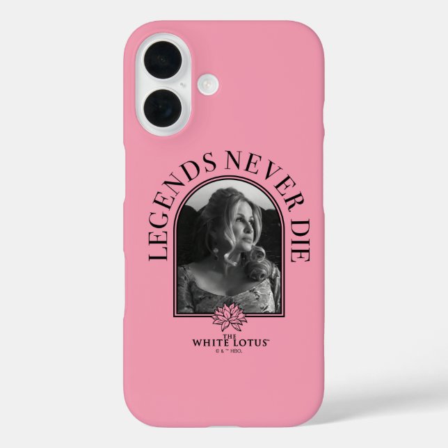 Funda iPhone 16 Las leyendas nunca mueren - El Lotus blanco (Reverso )