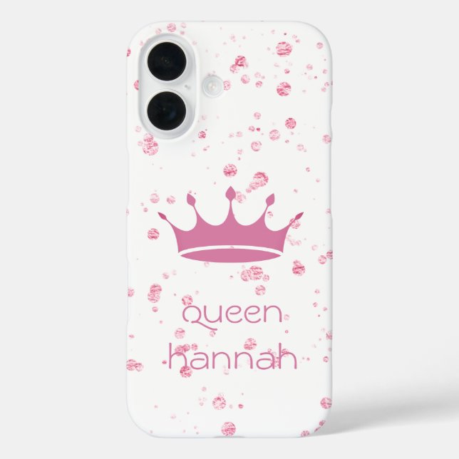 Funda iPhone 16 Las Reinas Mandan Corona  (Reverso )