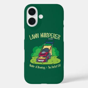 Funda iPhone 16 Lawn Whisperer Lawn Mower Garden Gardening