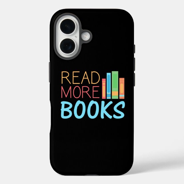 Funda iPhone 16 Leer más libros (Reverso )