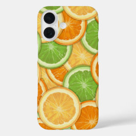 Funda iPhone 16 Lemones, extremidades y Naranjas