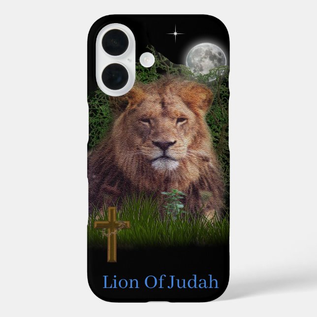 Funda iPhone 16 León de Judá (Reverso )