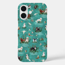 Funda iPhone 16 LES BARBETS Aqua