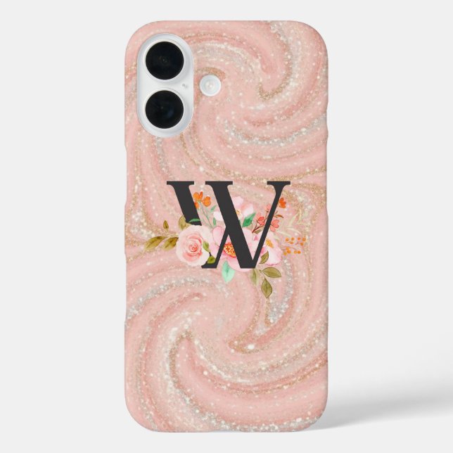 Funda iPhone 16 Letra W (Reverso )