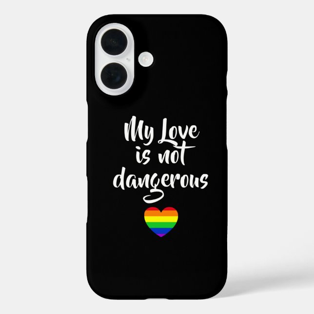 Funda iPhone 16 #LGBT #love #primo #gay #lesbian #libertad #desfil (Reverso )