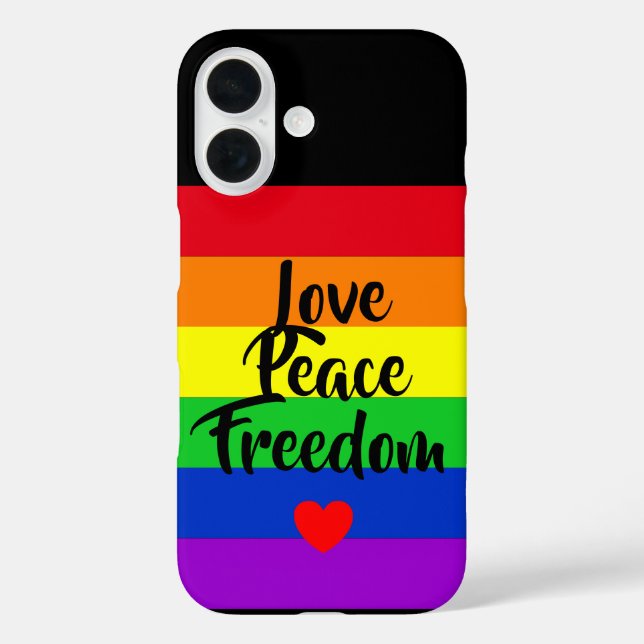 Funda iPhone 16 #LGBT #love #primo #gay #lesbian #libertad #desfil (Reverso )