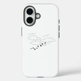 Funda iPhone 16 Libertad en los cielos