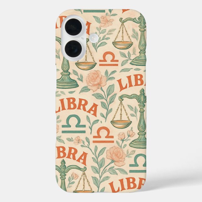 Funda iPhone 16 Libra (Reverso )