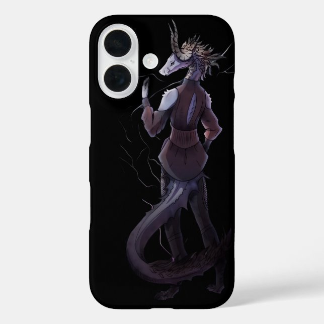 Funda iPhone 16 Lightning Dragon (Reverso )