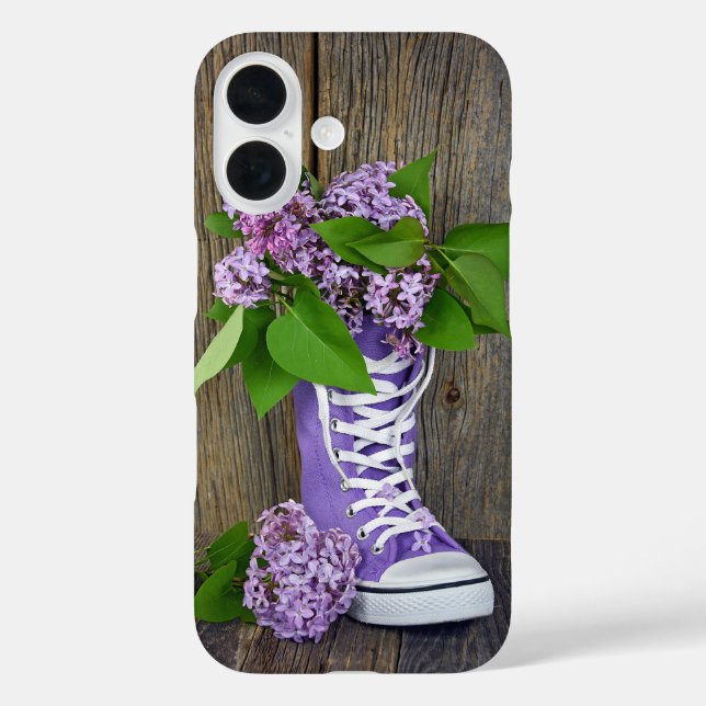 Funda iPhone 16 Lilac Sneaker (Reverso )