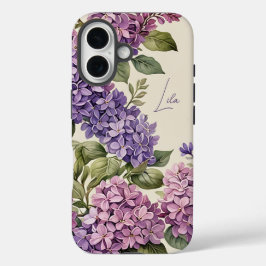 Funda iPhone 16 Lilacs Floral