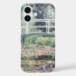 Funda iPhone 16 Lilies de agua blanca Claude Monet