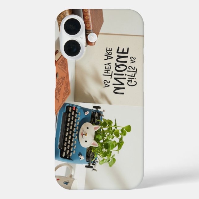 Funda Iphone 16 lindo para todos (Reverso )