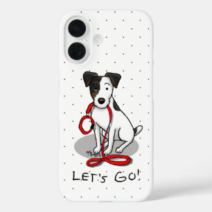 Funda iPhone 16 Lindo ¡Vamos! Jack Russell Terrier (tri-color 1)