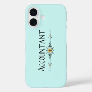 Funda iPhone 16 Línea decorativa Contable