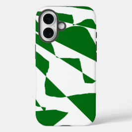 Funda iPhone 16 Líneas de verde