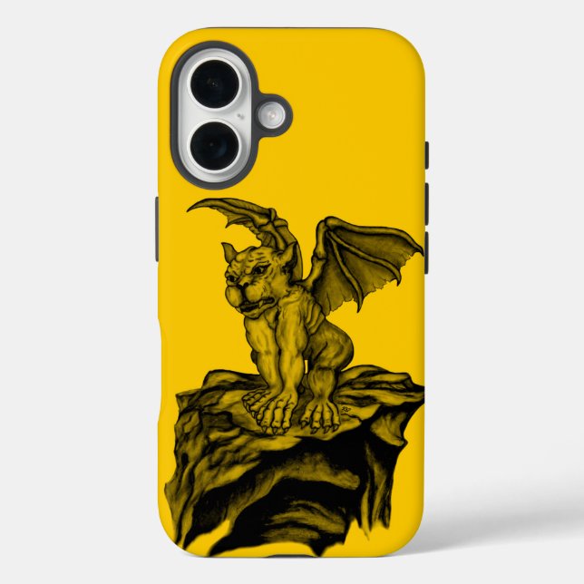 Funda iPhone 16 Little Golem Gargoyle (Reverso )