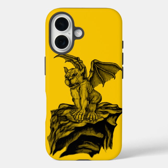 Funda iPhone 16 Little Golem Gargoyle (Reverso )
