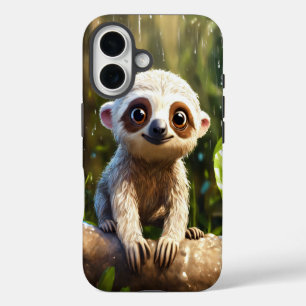 Funda iPhone 16 Llave de Bebé húmedo adorable