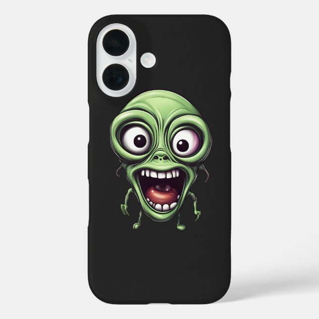 Funda iPhone 16 Loco extraterrestre (Reverso )