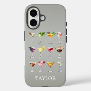 Funda iPhone 16 Locura de Martini Monogramado