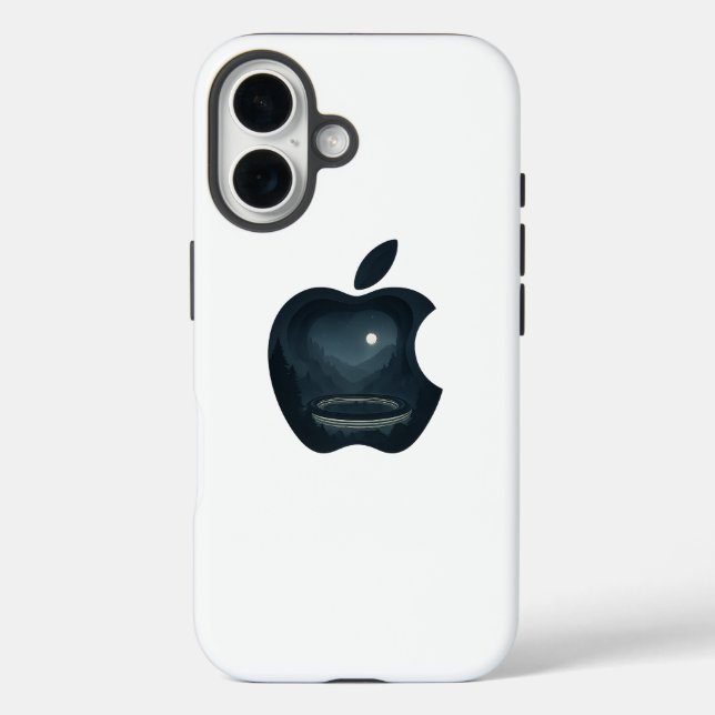 Funda iPhone 16 Logo de Apple Park (Reverso )