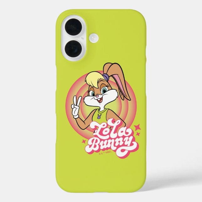 Funda iPhone 16 Lola Retro LOONEY TUNES™ Rings (Reverso )