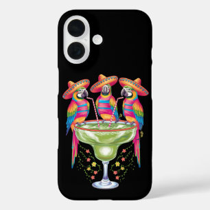 Funda iPhone 16 Loro Cinco De Mayo Divertido Bebiendo Fiesta Mexic