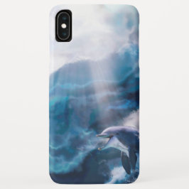 Funda iPhone 16 Los delfines juegan justamente por el THRILL