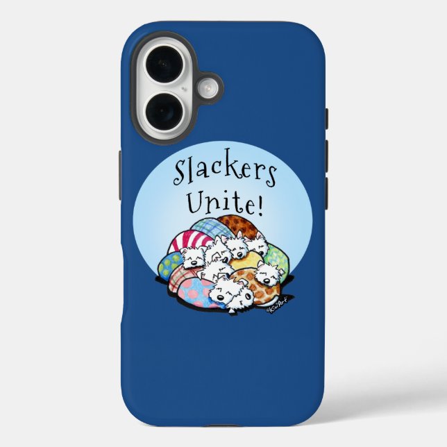 Funda iPhone 16 Los Slackers se unen (Reverso )