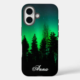Funda iPhone 16 Luces boreales personalizados