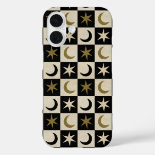 Funda iPhone 16 Luna y Estrellas