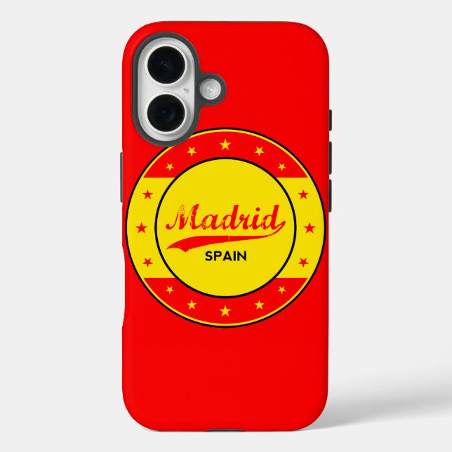 Funda iPhone 16 Madrid (Reverso )