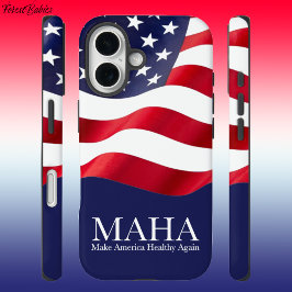 Funda iPhone 16 MAHA Hacer a Estados Unidos Saludable Otra Vez Ban