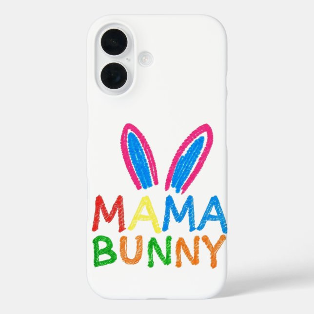 Funda iPhone 16 Mama Bunny (Reverso )