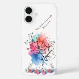 Funda iPhone 16 Mamá, corazón de la familia | Regalo fotográfico p