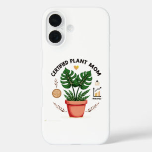 Funda iPhone 16 Mamá de planta certificada y CEO"