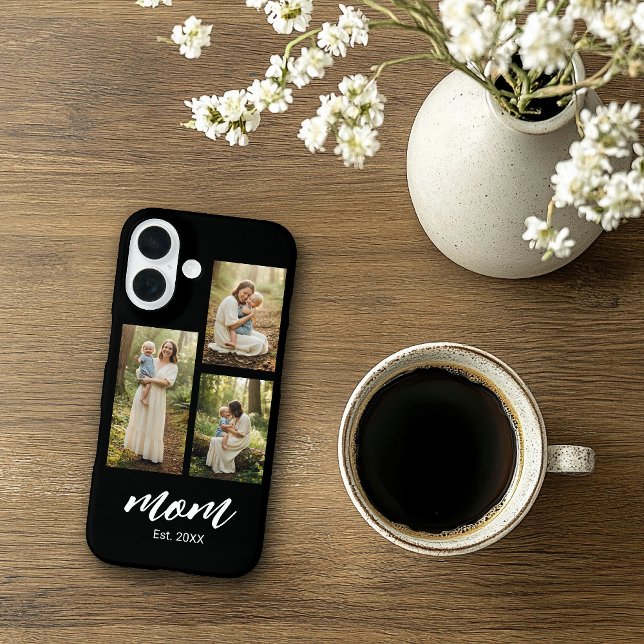 Funda iPhone 16 Mamá Estableció el Guión Moderno 3 Foto (Subido por el creador)
