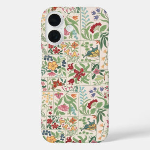 Funda iPhone 16 Mameluco suave personalizado con patrón floral Vin