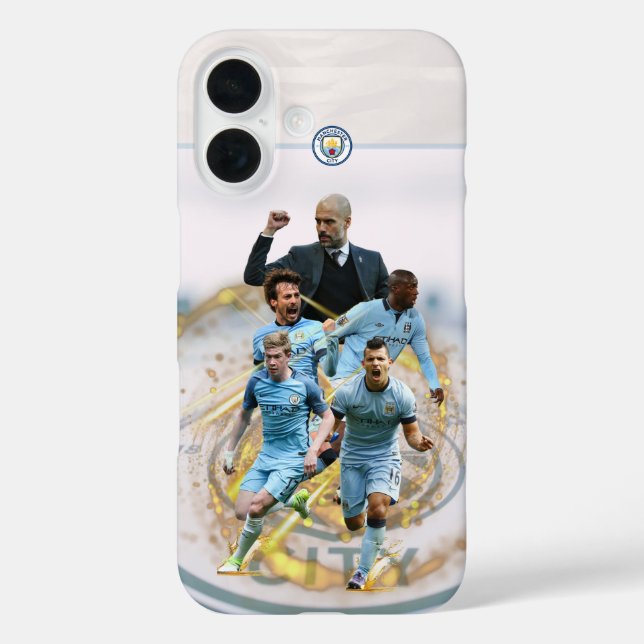 Funda iPhone 16 Manchester City Phone Cover (Reverso )