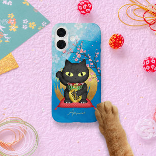 Funda iPhone 16 Maneki Neko Lucky Poilue