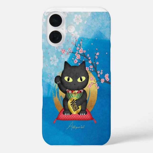 Funda iPhone 16 Maneki Neko Lucky Poilue (Reverso )