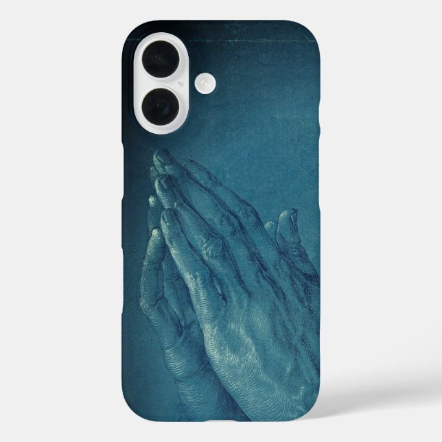 Funda iPhone 16 Manos rezando (por Dürer) (Reverso )