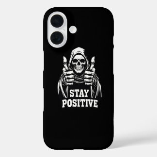Funda iPhone 16 Mantén una Actitud Positiva