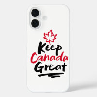¡Mantener CANADÁ Grande!  Hoja de Arce Canadiense 