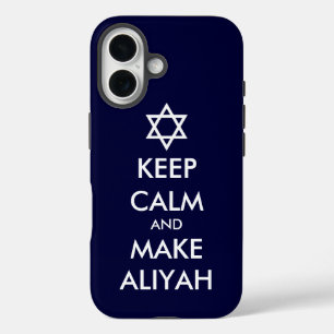 Funda iPhone 16 Mantener La Calle Y Hacer Aliyah