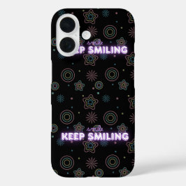 FUNDA iPhone 16 MANTENER SONRIENDO