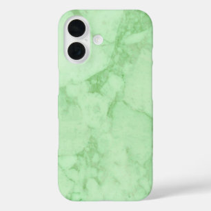 Funda iPhone 16 Marble verde claro